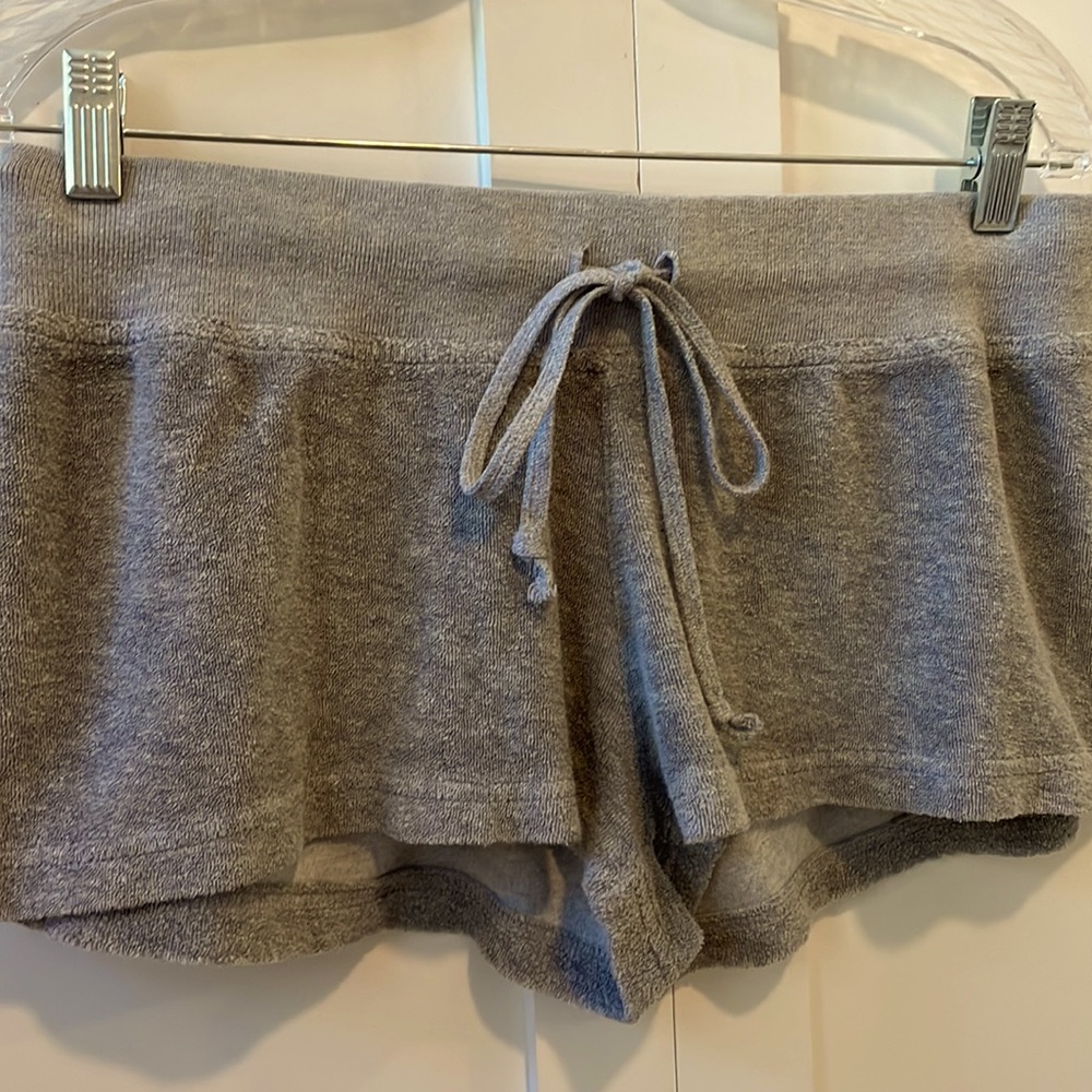 plain grey terry short Hardtail